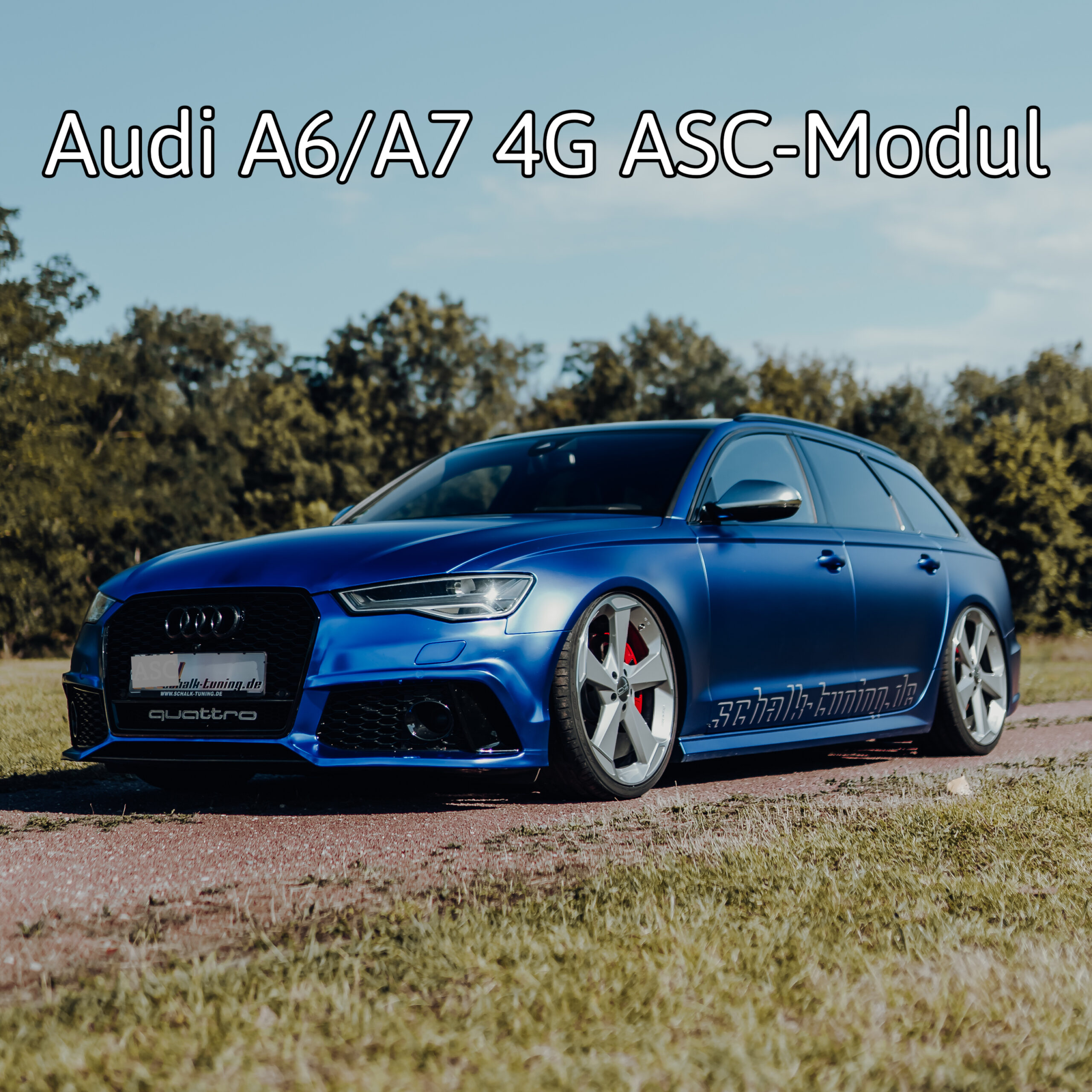 Audi A6 4F air suspension lowering electronically without coupling rod –  fahrNIVEAU